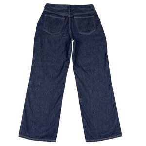 Abercrombie & Fitch Indigo Wide Leg Jeans